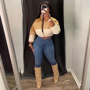 Winter Warm Zipper Cotton Padded Coats